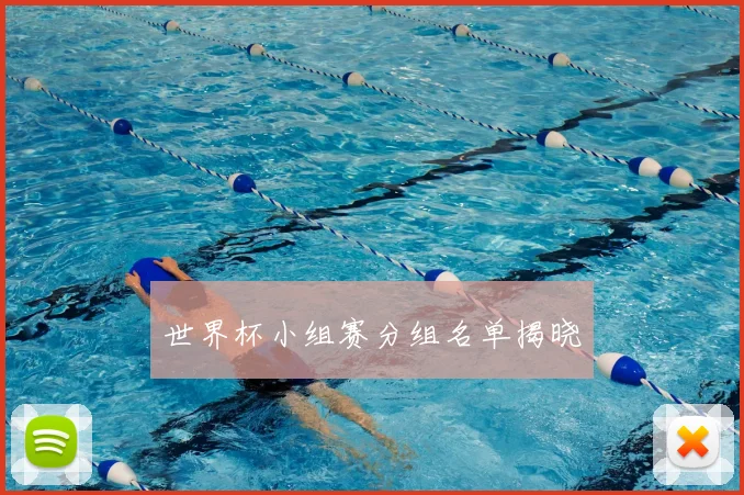 世界杯小组赛分组名单揭晓